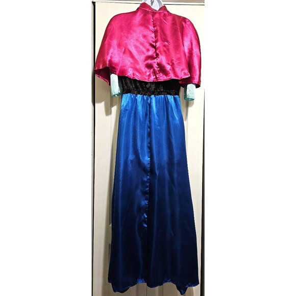 Disney Frozen Traveling Anna Costume Disguise Halloween Women Teen Party M/L - Picture 5 of 7